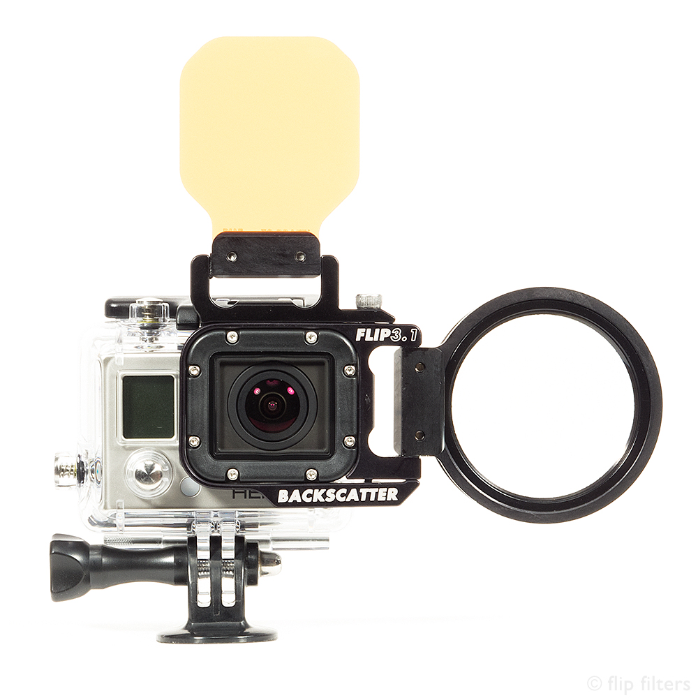 Macromate Mini Underwater Macro Lens for GoPro FLIP Systems Flip Filters