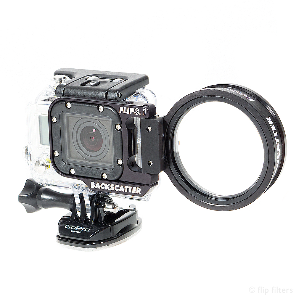 Macromate Mini Underwater Macro Lens for GoPro FLIP Systems Flip Filters