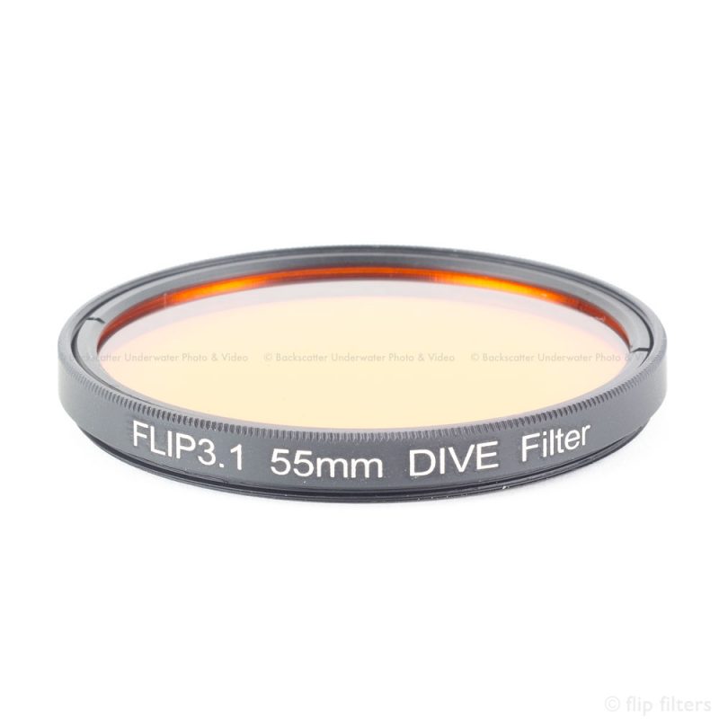 FLIP FILTERS 55mm DIVE Underwater Color Correction Filter for GoPro